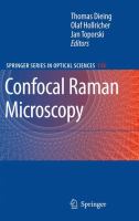 Confocal Raman microscopy