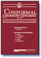 Conformal geometry and dynamics an electronic journal of the AMS.