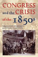 Congress and the crisis of the 1850s /