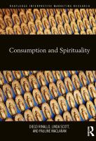 Consumption and spirituality