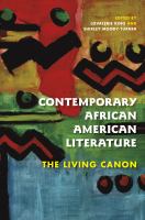 Contemporary African American literature : the living canon /