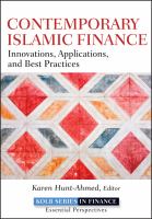 Contemporary Islamic finance innovations, applications, and best practices /