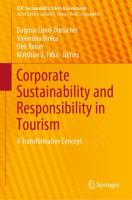 Corporate Sustainability and Responsibility in Tourism A Transformative Concept /