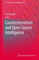 Counterterrorism and open source intelligence