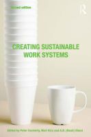 Creating sustainable work systems developing social sustainability /