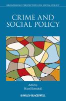 Crime and social policy