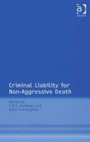 Criminal liability for non-aggressive death