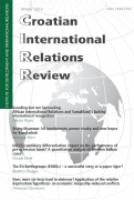 Croatian international relations review