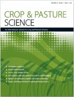 Crop & pasture science