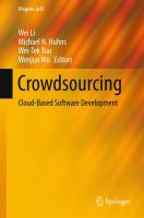 Crowdsourcing Cloud-Based Software Development /