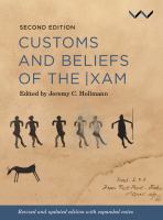 Customs and beliefs of the /Xam /