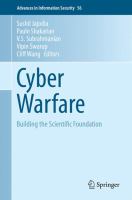 Cyber Warfare Building the Scientific Foundation /