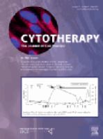 Cytotherapy official journal of the International Society for Hematotherapy and Graft Engineering.