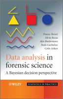 Data analysis in forensic science a Bayesian decision perspective /