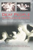 Deaf people in Hitler's Europe