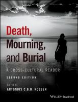Death, mourning, and burial a cross-cultural reader /