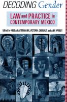 Decoding gender : law and practice in contemporary Mexico /