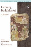 Defining Buddhism(s) a reader /