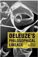 Deleuze's philosophical heritage /