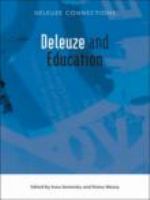 Deleuze and education /