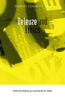 Deleuze and ethics /