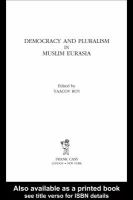 Democracy and pluralism in Muslim Eurasia