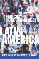 Democratic governance in Latin America