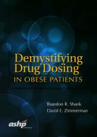 Demystifying drug dosing in obese patients