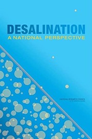 Desalination a national perspective /