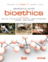 Developing world bioethics