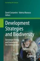 Development Strategies and Biodiversity Darwinian Fitness and Evolution in the Anthropocene /