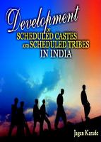 Development of scheduled castes and scheduled tribes in India