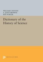 Dictionary of the History of Science.