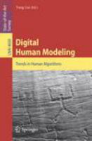 Digital human modeling trends in human algorithms /