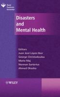 Disasters and mental health