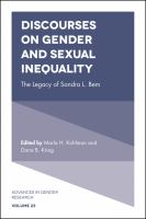 Discourses on gender and sexual inequality the legacy of Sandra L. Bem /