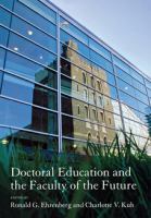 Doctoral education and the faculty of the future