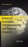 Drivers of innovation, entrepreneurship and regional dynamics