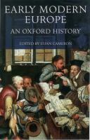 Early modern Europe an Oxford history /