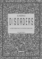 Eating disorders a reference sourcebook /