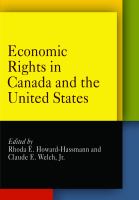 Economic rights in Canada and the United States /