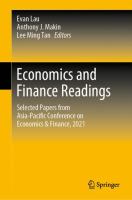Economics and Finance Readings Selected Papers from Asia-Pacific Conference on Economics & Finance, 2021 /