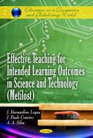 Effective teaching for intended learning outcomes in science and technology (metilost)