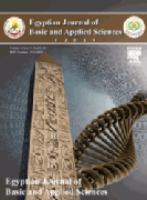 Egyptian journal of basic and applied sciences