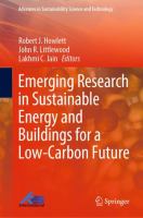 Emerging Research in Sustainable Energy and Buildings for a Low-Carbon Future