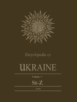 Encyclopedia of Ukraine.