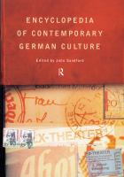 Encyclopedia of contemporary German culture