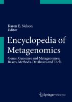 Encyclopedia of metagenomics