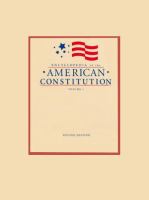 Encyclopedia of the American Constitution