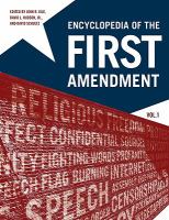 Encyclopedia of the First Amendment /